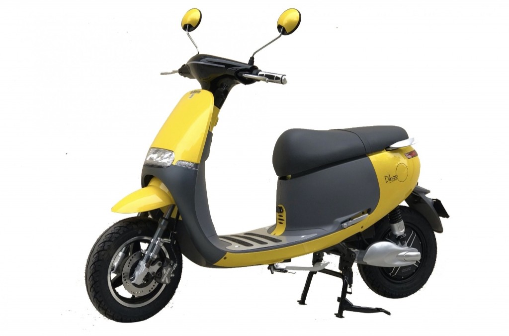 Bán xe máy điện DIBAO GOGO S4 màu vàng chanh