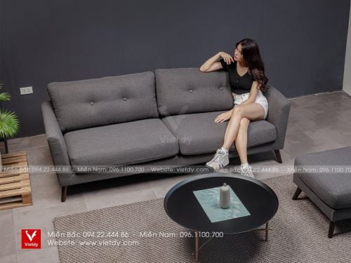 Sofa vải nỉ Ý S3 CASA CD-5051